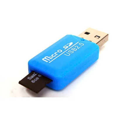 Đầu đọc thẻ nhớ micro sd card - Giao Màu Ngẫu Nhiên - Hàng Nhập Khẩu
