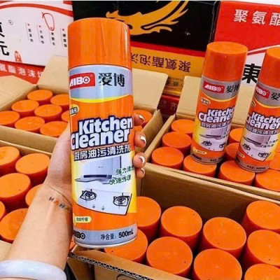 Chai Xịt Bọt Vệ Sinh Nhà Bếp - Siêu Sạch, Thần Thánh Đánh Bay Mọi Vết Bẩn