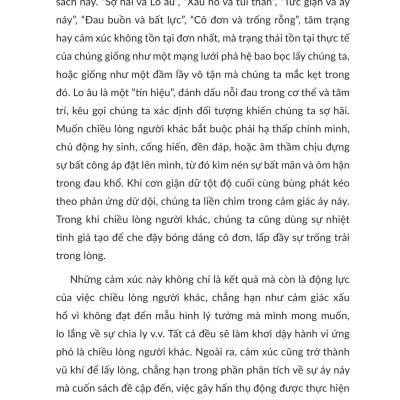 Hội Chứng “Người Tử Tế” - Vì Sao Bạn Luôn Muốn Chiều Lòng Người Khác