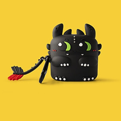 Case Silicon dành cho Airpods 3/ Airpods Pro 2 Hình Rồng Răng Sún_ Hàng Chính Hãng 