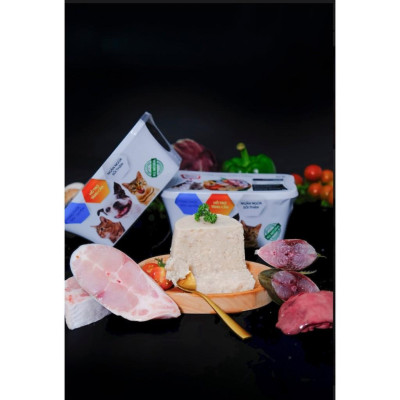 Pate Tươi Hỗn Hợp Cá Nước Ngọt Cho Mèo Nấm Da (Mixed fresh water fish paste)