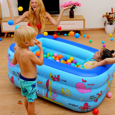 Bể bơi phao trong nhà hình chữ nhật đủ kích thước 150cm-135cm-180cm-210cm, bể bơi cho bé, bể bơi chất lượng tốt