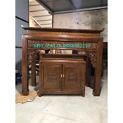 bàn thờ chung cư hiện đại 117cm