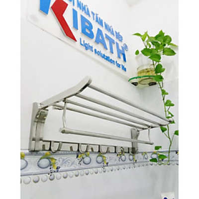 Máng khăn đa năng Kibath inox 304, KB-614