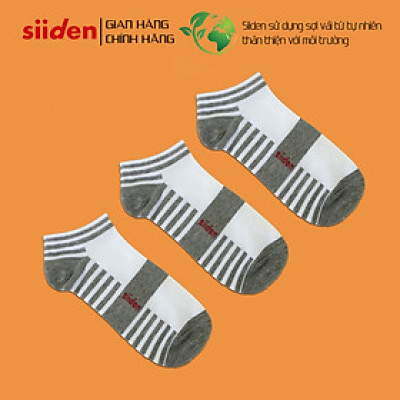 Combo 3 đôi tất cổ ngắn nam nữ (unisex) sợi modal thoáng khí khử mùi - CB3U002