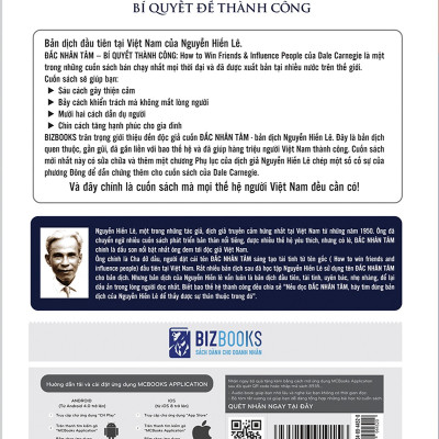 Đắc Nhân Tâm - Bí Quyết Để Thành Công ( Bản Dịch Gốc Từ Nguyễn Hiến Lê ) tặng kèm bút tạo hình ngộ nghĩnh