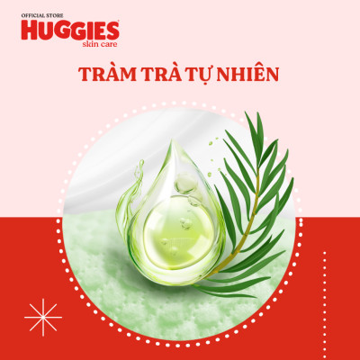 Combo 2 Tã/bỉm dánHuggies Skincare Super Jumbo M76+3/L68/XL60/XXL54