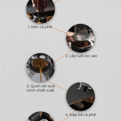 Lưới lọc chia nước nhỏ giọt espresso inox 304