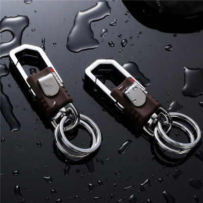 Móc Khóa Ô Tô Xe Máy Móc chìa khoá inox cao cấp có chốt đeo thắt lưng Quần Cao Cấp Nam Thái Lan