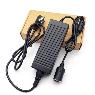 Bộ Đổi Nguồn 220V-12V Có Tẩu Cắm Chuẩn – Phù Hợp Với Máy Bơm Lốp, Máy Hút Bụi Ô Tô Và Các Thiết Bị 12V Khác