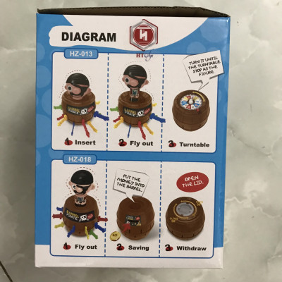 Đồ Chơi Đâm Hải Tặc, Size To 24 Kiếm, Đồ Chơi Giải Trí Giảm Stress, Đồ Chơi Trẻ Em HT SYS