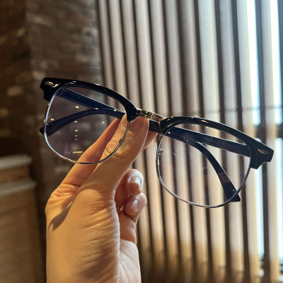 Kính gọng Clubmaster kiểu dáng cổ điển cho nam nữ