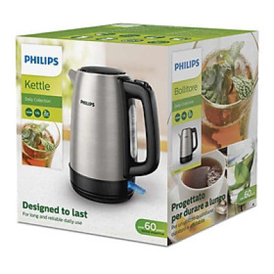 Bình đun siêu tốc Philips 2200W HD9350/90 1,7L - Hàng chính hãng