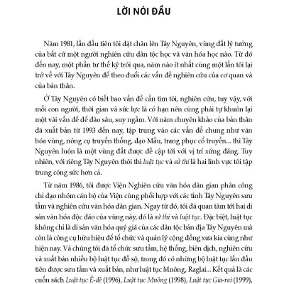 Những Mảng Màu Văn Hóa Tây Nguyên - GS.TS. Ngô Đức Thịnh