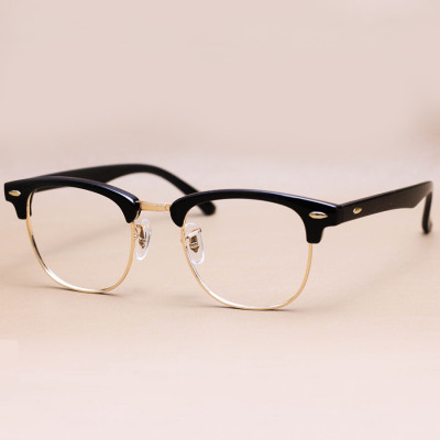 Kính gọng nửa viền Clubmaster unisex cao cấp