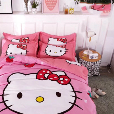 Bộ drap và vỏ chăn cotton Classic Kid VCK2012 ( 4 món )