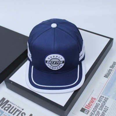 Mũ hiphop, nón snapback Brixton vải kaki phối lưới form chuẩn thời trang đường phố