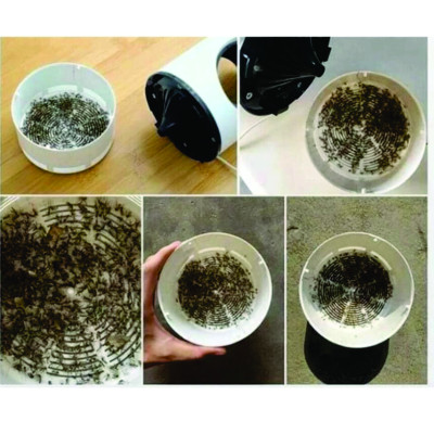 Đèn bắt muỗi thế hệ mới, máy bắt muỗi diệt côn trùng thông minh ( MẦU TRẮNG)