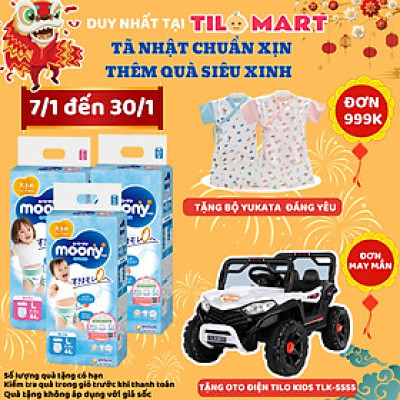 Combo 2 Gói Tã Dán Cao Cấp Moony Nhật Bản NB90 (90 MiếnG)