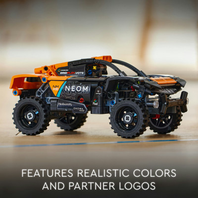 LEGO TECHNIC 42166 Đồ chơi lắp ráp Xe đua địa hình NEOM McLaren Extreme E (252 chi tiết)