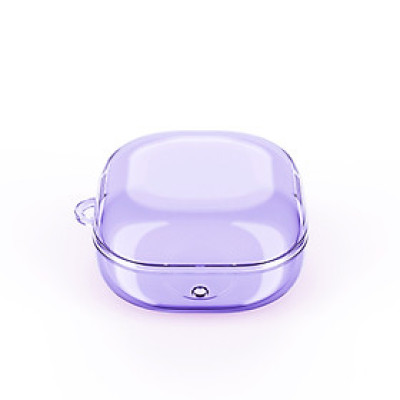 Case ốp cho Samsung Galaxy Buds 2 Pro/ Buds 2/ Buds Live/ Buds FE TPU Kai Trong Suốt Animal Kèm Móc Treo_ Hàng Chính Hãng 