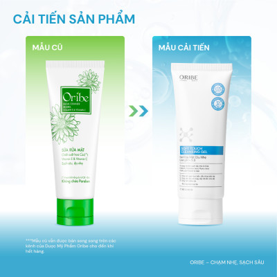 Sữa rửa mặt làm sạch dịu nhẹ Oribe Soft Touch dưỡng da ẩm mịn mềm mại dành cho mọi loại da