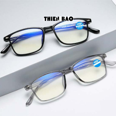 Kính lão thị, viễn thị, kính đọc sách  NAM NỮ phản quang chống ánh sáng xanh KVM301hàng đẹp tròng Nhật bản chuẩn độ