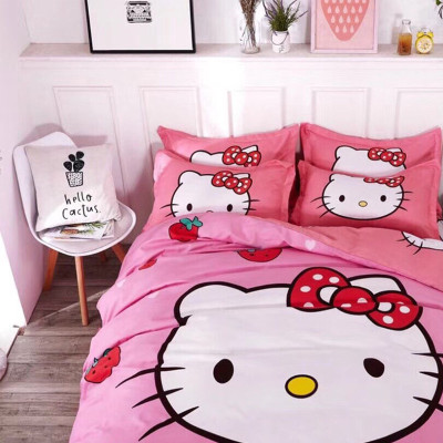Bộ drap và vỏ chăn cotton Classic Kid VCK2012 ( 4 món )