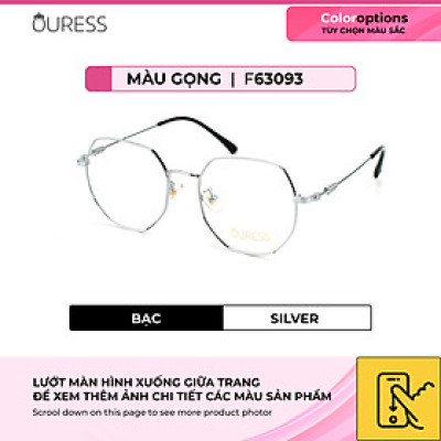 Gọng kính cận F63093 chất liệu titan thời trang mắt kính OURESS nam nữ siêu nhẹ siêu bền