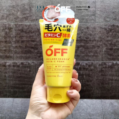 Sữa rửa mặt làm sáng da KANKITSU OHJI Melano Search Vita C Facial Wash