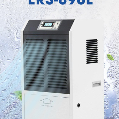Máy hút ẩm công nghiệp Dorosin Airko ERS-890LS- công suất 90 lít/ ngày - diện tích dùng 110-150m2 - HÀNG NHẬP KHẨU CHÍNH HÃNG