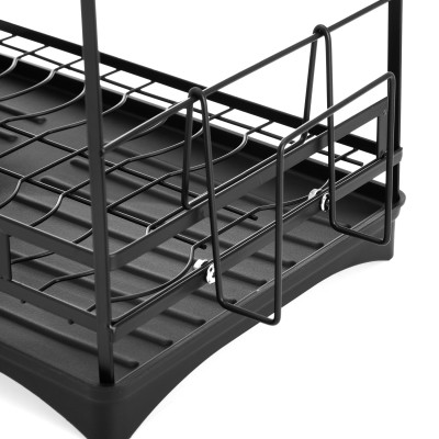 Kệ úp bát đĩa nhà bếp đa năng 2 tầng kèm khay hứng nước . Phân phối bởi Cobi Home.