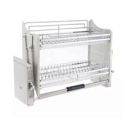 Kệ chén di động tủ trên Lift-Basket Ecalite EL-BL800W