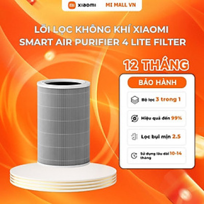 Lõi Lọc Không Khí Xiaomi Smart Air Purifier 4 Lite Filter - Hàng Chính Hãng