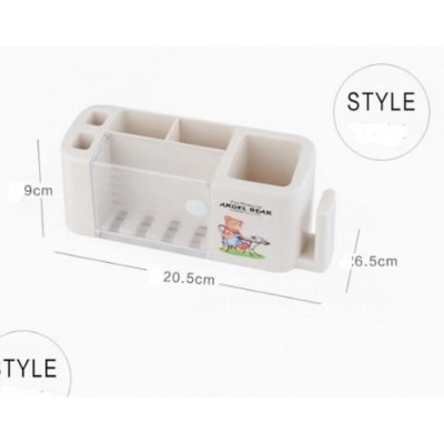 Giá cắm bàn chải, kem đánh răng có úp cốc ( không bao gồm cốc )