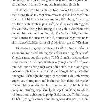Tứ Bất Tử - Bốn Vị Thánh Bất Tử Của Việt Nam (Tái bản 2025)
