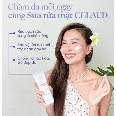 Combo 2 sữa rửa mặt làm sạch sâu và cân bằng độ pH cho da Cleansing Celaud