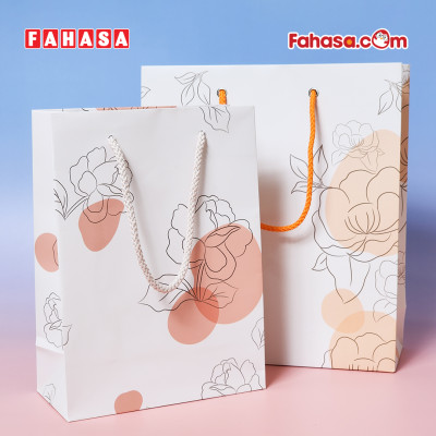 Túi Đựng Quà Camellia - Pretty Pink - 25 x 22 x 8 cm - The Sun 01