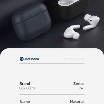 Case Ốp Bao Bảo Vệ Dành Cho Airpods Pro 2/ Airpods Pro, Dux Ducis Plen Series TPU Case - Hàng Chính Hãng