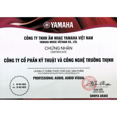 Mixer Analog Yamaha MG12XUK - Hàng chính hãng