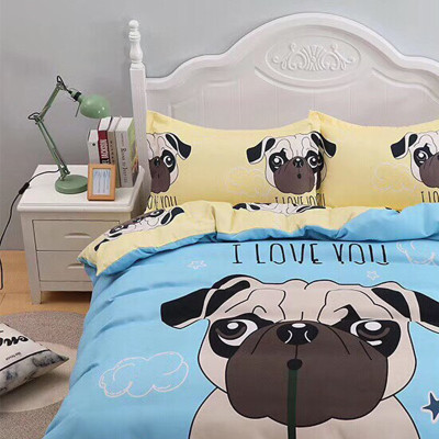 Bộ drap và vỏ chăn cotton Classic Kid VCK2019 ( 4 món )