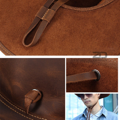 Mũ Cao Bồi Da Bò Thật, Nón Cowboy Xịn Phong Cách Cao Bồi Miền Tây