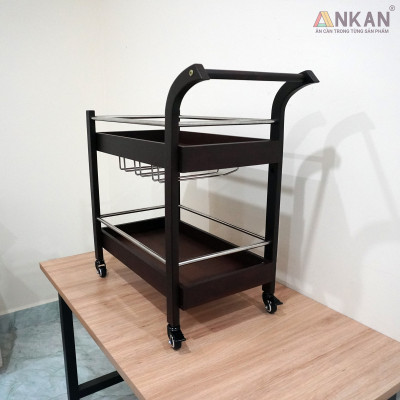 Xe Đẩy Thức Ăn Nước Uống Trong Nhà Hàng Và Các Khu Resort Tiêu Chuẩn Xuất Khẩu Châu Âu, Hàng Chính Hãng