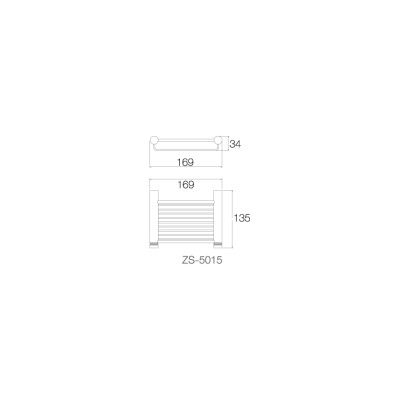 Đĩa đựng xà phòng INOX SUS 304 ZS-5015