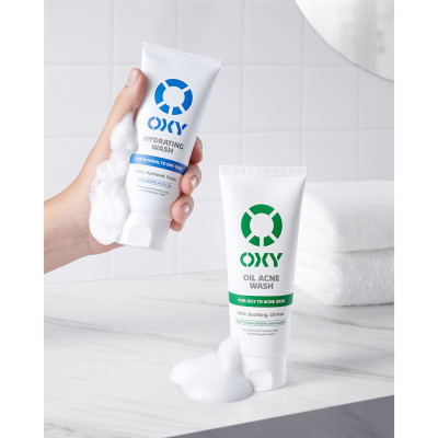 Sữa rửa mặt cho nam Oxy sạch dịu nhẹ, giảm khô căng dạng gel Oxy Hydrating Wash 100g