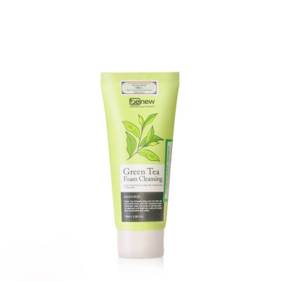 Sữa Rửa Mặt Tinh Chất Trà Xanh sạch nhờn ngừa mụn Benew Green Tea Foam Cleansing Hàn Quốc (100ml) – Hàng Chính Hãng