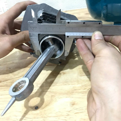 Máy nén khí có dầu đầu liền 2HP (1500W) Classic CLA-2024 (giảm tiếng ồn, lên hơi cực nhanh) (100% dây đồng)