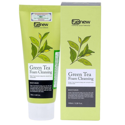 Sữa Rửa Mặt Trà Xanh Benew Green Tea Foam Cleansing (100ml)