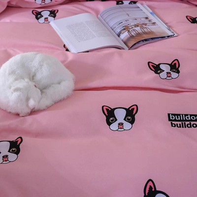 Bộ ga và vỏ chăn cotton Sweet Love VSL1030 ( 5 món )