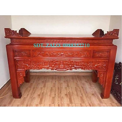 Án Gian Thờ Ngũ Phúc Gỗ Sồi Nga